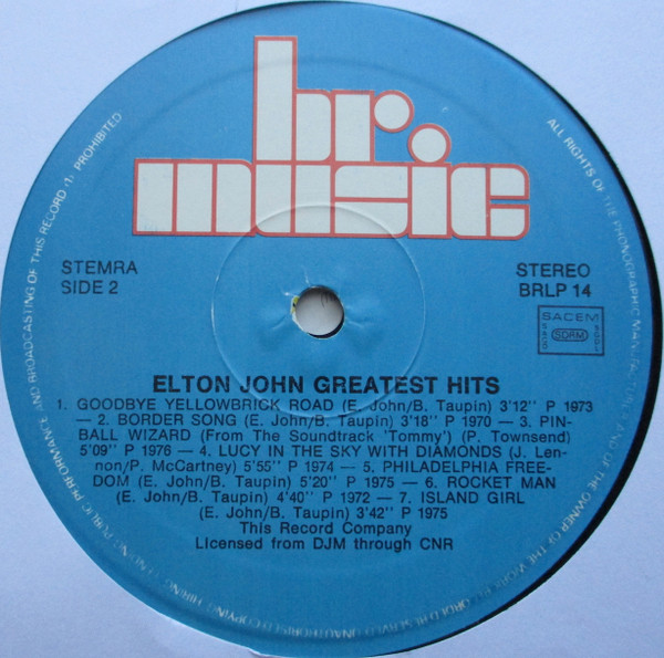 Elton John - Goodbye Yellow Brick Road | Platinum (PLP 35) - 4