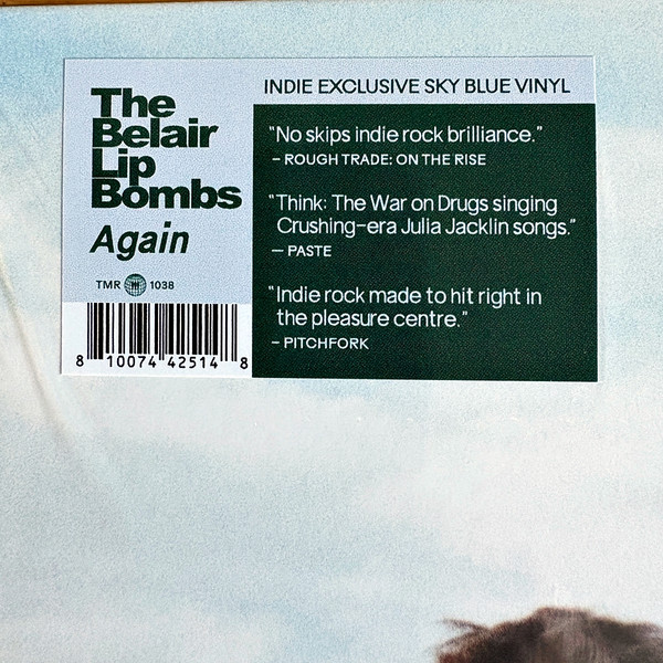 The Belair Lip Bombs - Again | Third Man Records (TMR-1038) - 3