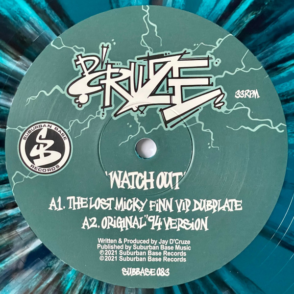 D'Cruze - Watch Out The Lost Dubplates | Suburban Base Records (SUBBASE 083) - 3