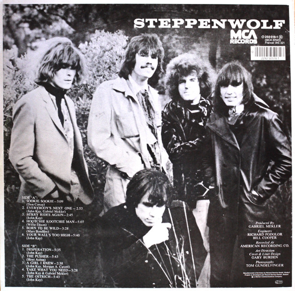 Steppenwolf - Steppenwolf | MCA Records (250 518-1) - 2 Steppenwolf - Steppenwolf | MCA Records (250 518-1) - 2