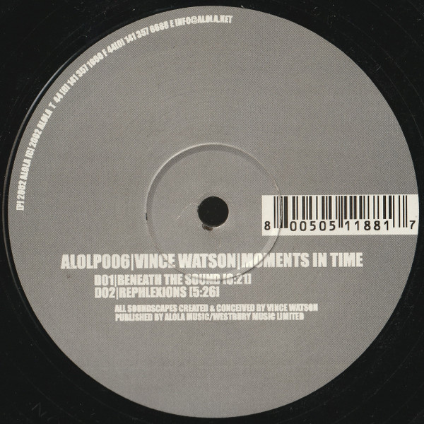Vince Watson - Moments In Time | Alola (ALOLP006) - 4