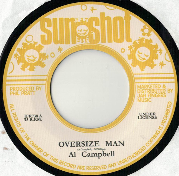 Al Campbell - Oversize Man | Sunshot (JFR738) - main