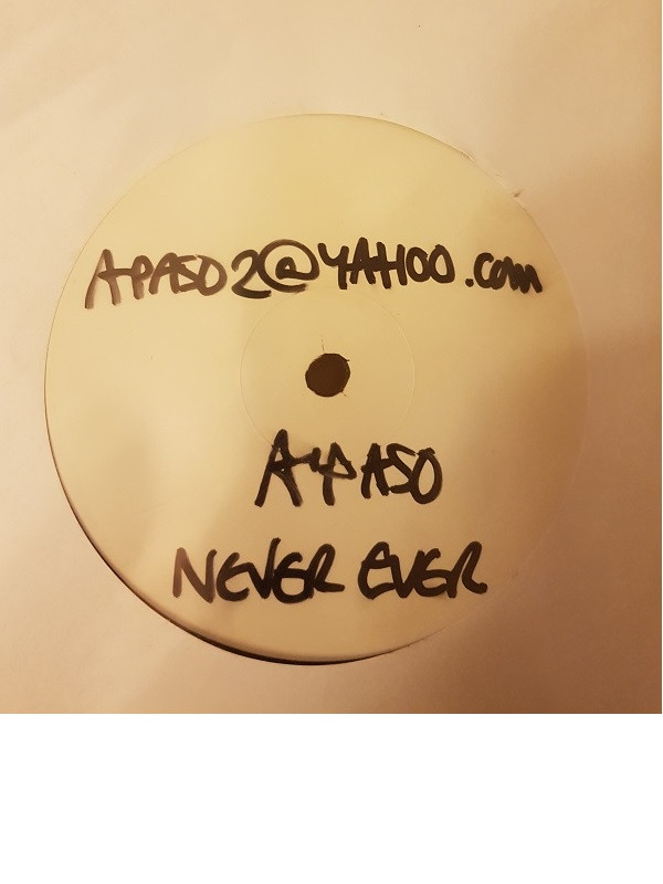 Apaso - Never Ever | Not On Label (APAS 001) - main