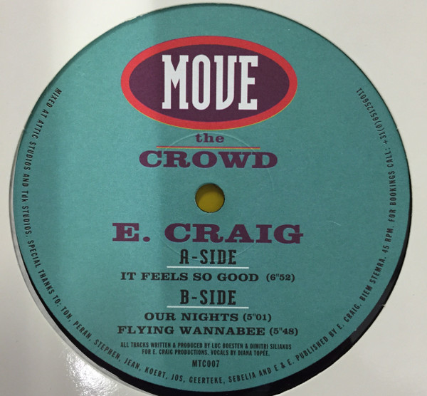 E-Craig - It Feels So Good | Move The Crowd (MTC 007) - 3