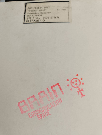 Dub Federation - Bionic Bass | Not On Label (DUB 001)