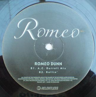 Romeo - Romeo Dunn | Relentless Records (RELENT29T)