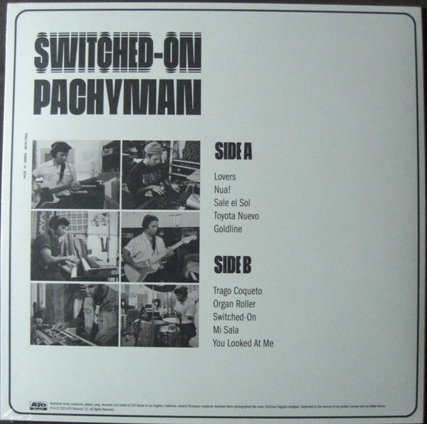 Pachyman - Switched On | ATO Records (ATO0653) - 2 Pachyman - Switched On | ATO Records (ATO0653) - 2