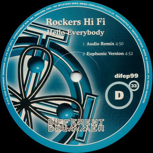 Rockers Hi-Fi - Hello Everybody | Different Drummer (DIFEP99) - 5