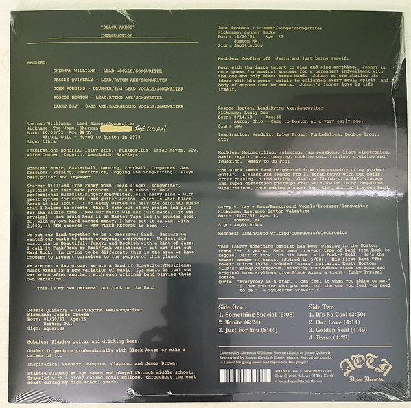 Black Axess - The Golden Seal | Athens Of The North (AOTNLP 068) - 3