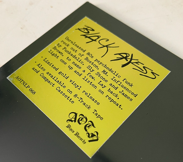 Black Axess - The Golden Seal | Athens Of The North (AOTNLP 068) - 2