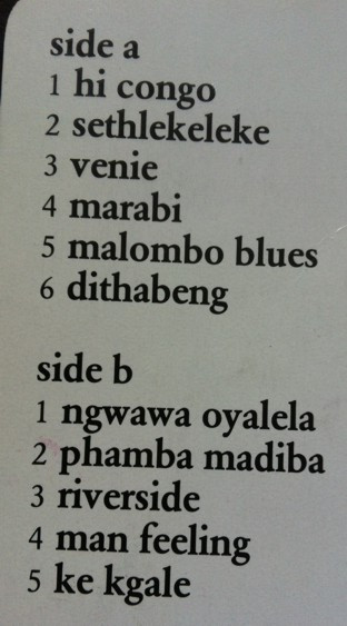 Philip Tabane & His Malombo Jazzmen - Man Phily | Popular African Music (pam04) - 3
