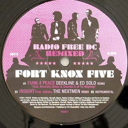 The Fort Knox Five - Radio Free DC Remixed Vol. 4 | Fort Knox Recordings (FKX017)