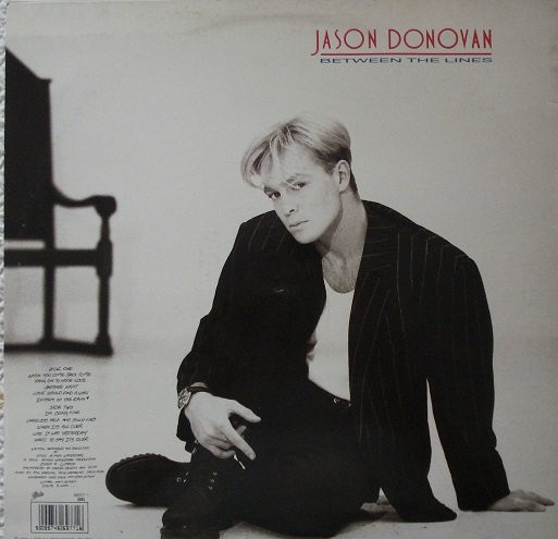 Jason Donovan - Between The Lines | Epic (EPC 466 977-1) - 2