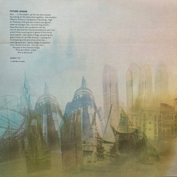 David Bowie - Diamond Dogs | RCA Victor (APL1-0576) - 2