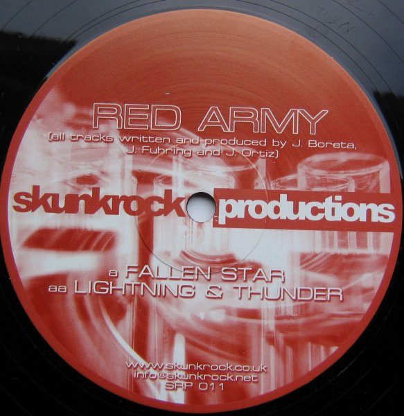 Red Army - Fallen Star / Lightning & Thunder | Skunkrock Productions (SRP 011)