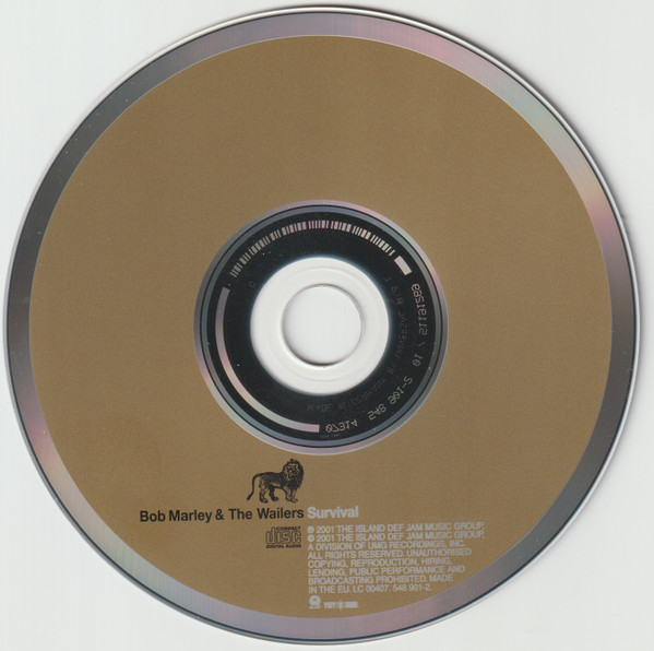 Bob Marley & The Wailers - Survival | Tuff Gong (548 901-2) - 3 Bob Marley & The Wailers - Survival | Tuff Gong (548 901-2) - 3