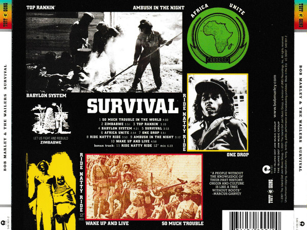 Bob Marley & The Wailers - Survival | Tuff Gong (548 901-2) - 2 Bob Marley & The Wailers - Survival | Tuff Gong (548 901-2) - 2