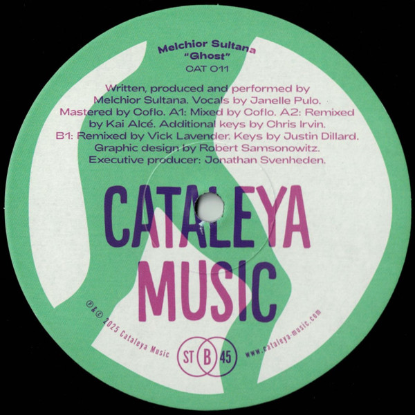 Melchior Sultana - Ghost | Cataleya Music (CAT 011) - 2