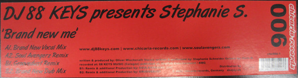 88 Keys Presents Stephanie Schneider - Brand New Me | Chicaria Records (chir 006) - main