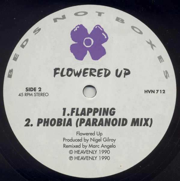 Flowered Up - Phobia | Heavenly (HVN 712) - 4