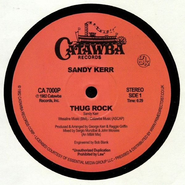 Sandy Kerr - Thug Rock | Catawba Records (CA 7000P)