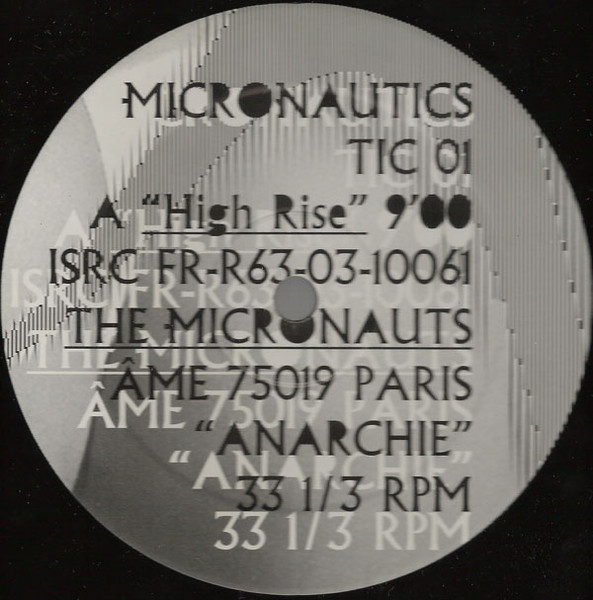 The Micronauts - Anarchie | Micronautics (TIC 01)