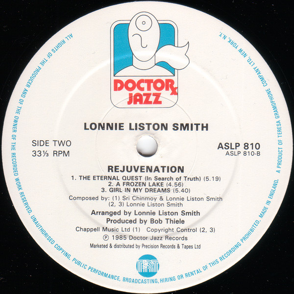 Lonnie Liston Smith - Rejuvenation | Doctor Jazz (ASLP 810) - 3