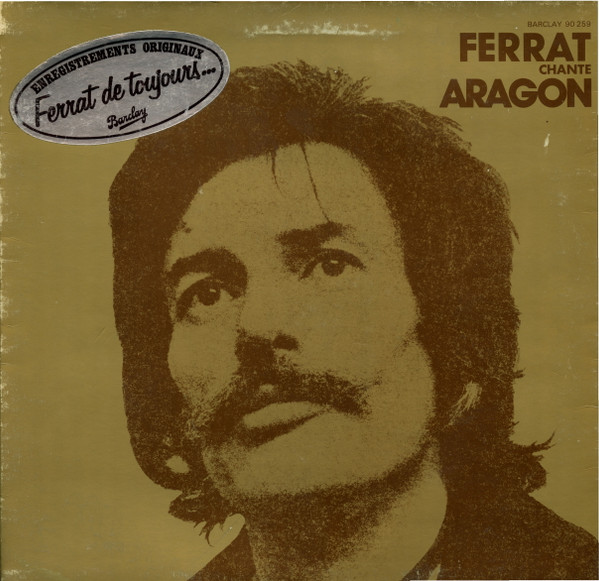Jean Ferrat - Ferrat Chante Aragon | Barclay (90 259) - main Jean Ferrat - Ferrat Chante Aragon | Barclay (90 259) - main