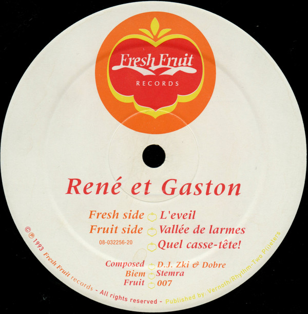 René Et Gaston - L'Eveil | Fresh Fruit Records (Fruit 007) - 2