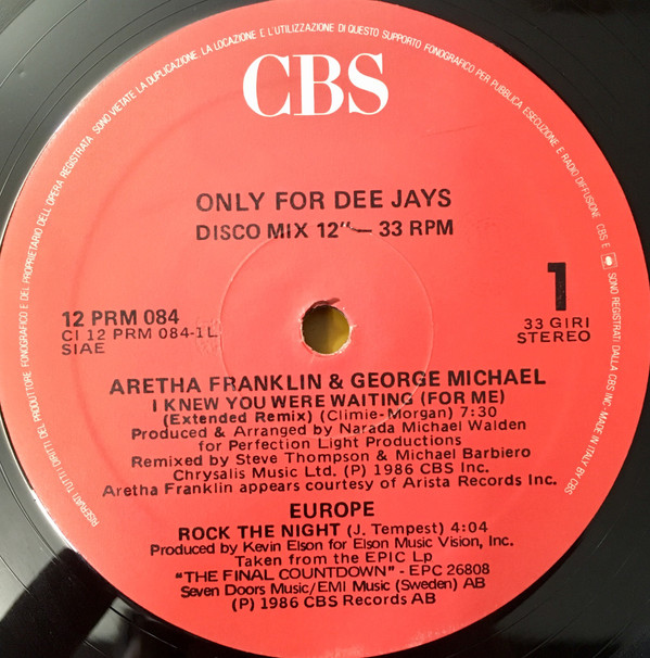 Various - Only For Dee Jays  | CBS (12 PRM 084)