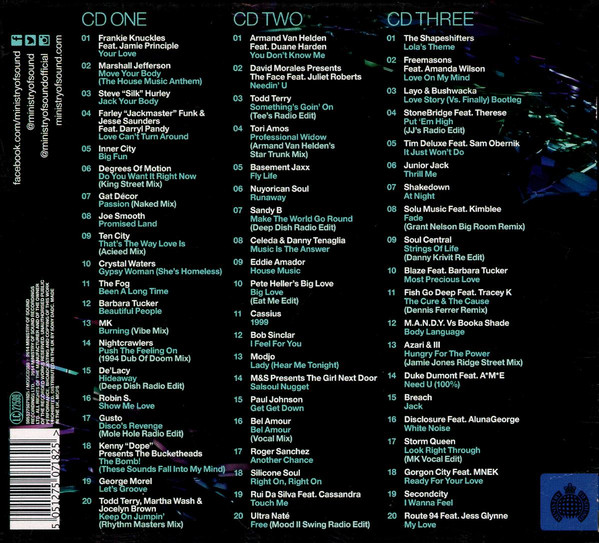 Various - Anthems House | Ministry Of Sound (MOSCD388) - 3