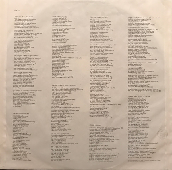 Tom Waits - Small Change | Asylum Records (K 53 050) - 4