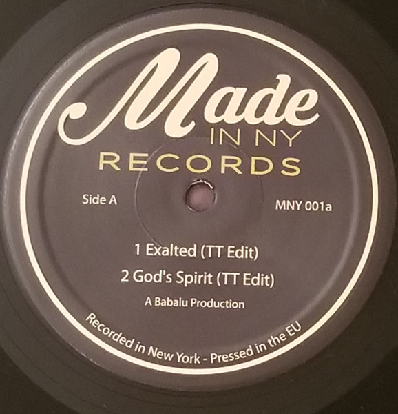 Unknown Artist - Made In NY EP 1 | Made In NY Records (MNY 001) Unknown Artist - Made In NY EP 1 | Made In NY Records (MNY 001)