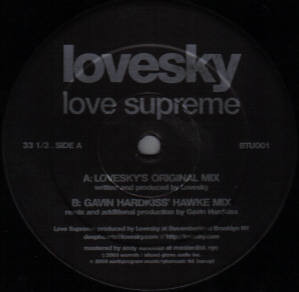 Lovesky - Love Supreme | Warmth Records (BTU001)