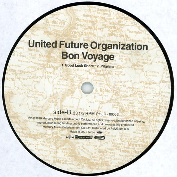 United Future Organization - Bon Voyage | Brownswood Records (PHJR-10003/4) - 3