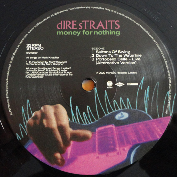 Dire Straits - Money For Nothing | UMC (00602438631940) - 3 Dire Straits - Money For Nothing | UMC (00602438631940) - 3