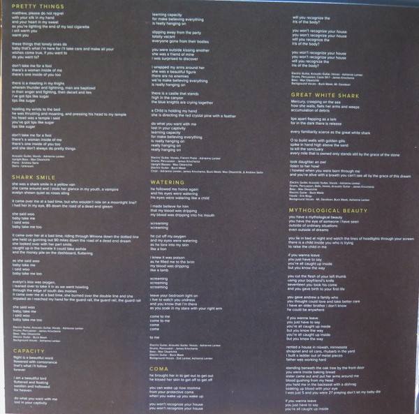 Big Thief - Capacity | Saddle Creek (LBJ-255) - 2 Big Thief - Capacity | Saddle Creek (LBJ-255) - 2