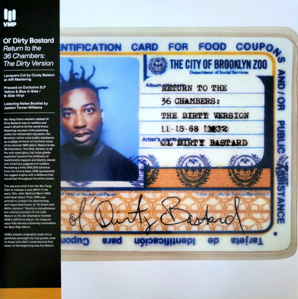 Ol' Dirty Bastard - Return To The 36 Chambers: The Dirty Version | Elektra (RCV1 725104)