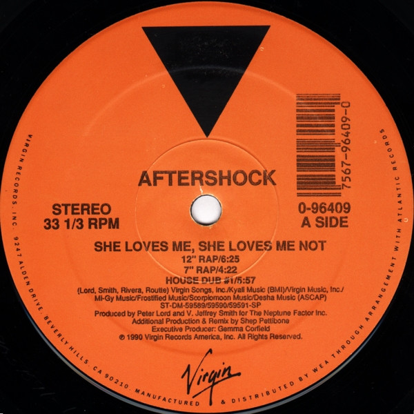 Aftershock - She Loves Me, She Loves Me Not | Virgin (0-96409) - 3 Aftershock - She Loves Me, She Loves Me Not | Virgin (0-96409) - 3