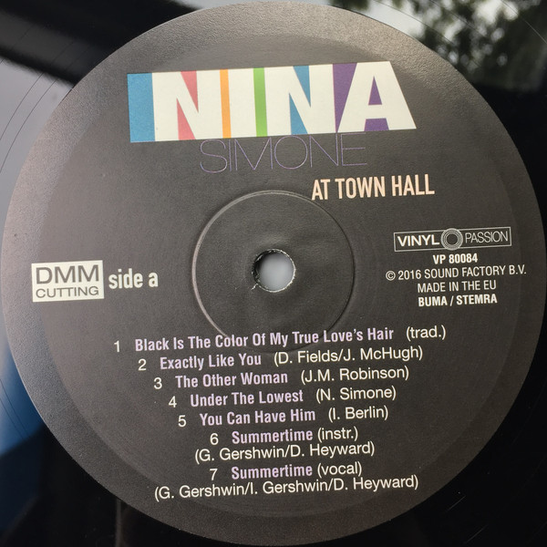 Nina Simone - Nina Simone At Town Hall | Vinyl Passion (VP 80084)