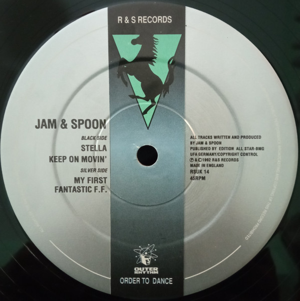 Jam & Spoon - Tales From A Danceographic Ocean | R & S Records (RSUK 14) - 2