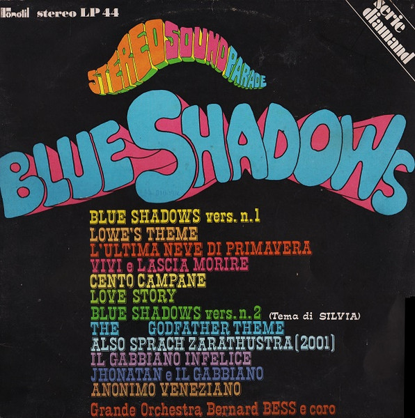 Grande Orchestra Bernard Bess E Coro - Blue Shadows | Fonotil (LP 44)