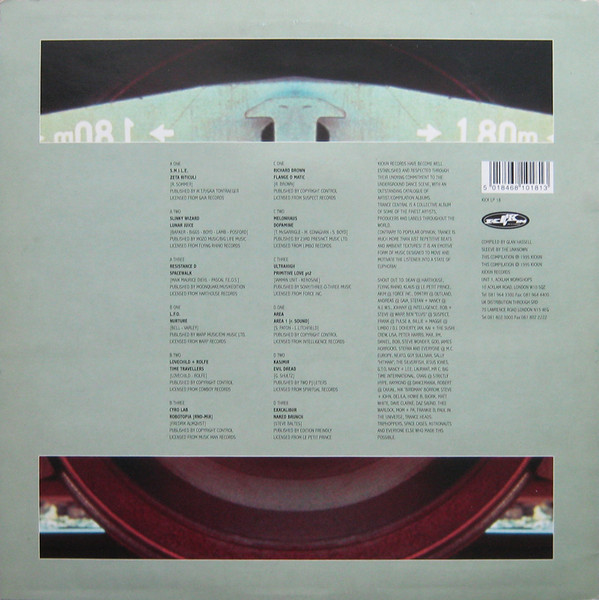 Various - Trance Central Volume One | Kickin Records (KICK LP 18) - 2