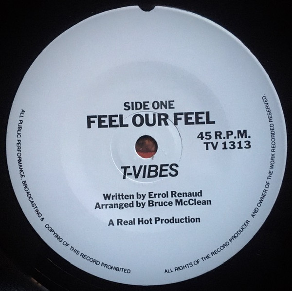 T-Vibes - Feel Our Feel | Not On Label (TV 1313) - 3