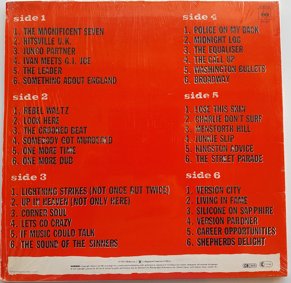 The Clash - Sandinista! | CBS (FSLN 1) - 2