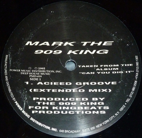Mark The 909 King - Make Some Noise / Acieed Groove | Power Music Records (PMD-018) - 2 Mark The 909 King - Make Some Noise / Acieed Groove | Power Music Records (PMD-018) - 2