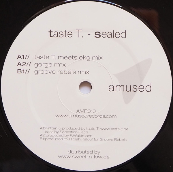 Taste T. - Sealed | Amused Records (AMR010)