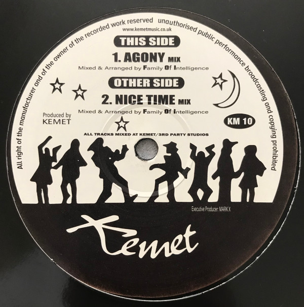 Family Of Intelligence - Agony / Nice Time | Kemet (KM 10)