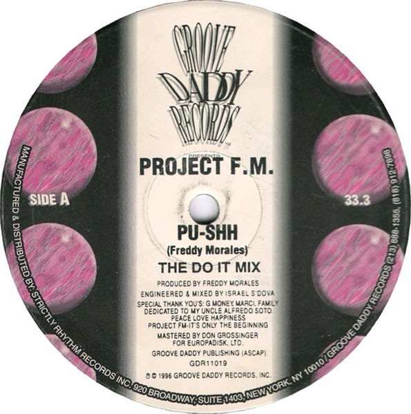 Project FM - Pu-shh | Groove Daddy Records (GDR11019)