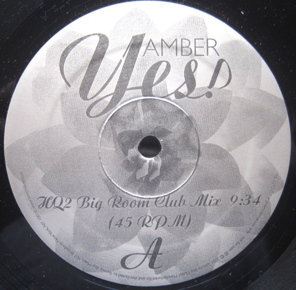 Amber - Yes! | Tommy Boy Silver Label (TB 2272)